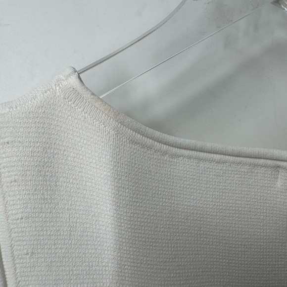 House of CB White Stretch Knit Maxi Dress Small B1835 - Picture 12 of 12